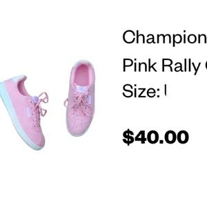 Champion Girl Sneakers 🌸💗